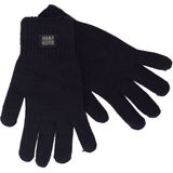 Heatkeeper - Gebreide thermo handschoenen heren - Navy Blauw - S/M - 1-Paar - Handschoenen heren winter