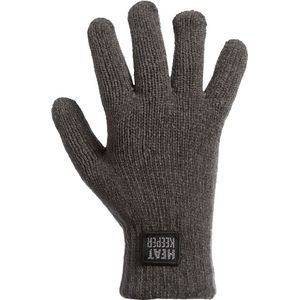 Heatkeeper - Thermo handschoenen chenille dames - Donker Grijs - One Size - 1-Paar - Handschoenen dames winter