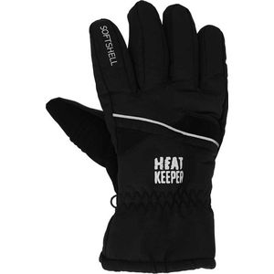 Heatkeeper - Ski handschoenen pro heren - Zwart - S/M - 1-Paar - Ski handschoenen heren wintersport