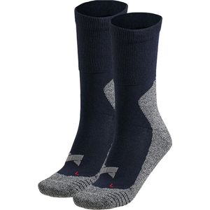 Xtreme - Hiking sokken Unisex - Multi marine - 35/38 - 2-Paar - Wandelsokken heren - Wandelsokken dames