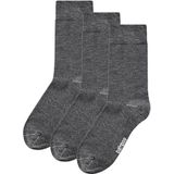 Bamboo by Apollo - Bamboe Sokken - Grijs - Basic - 3 Paar