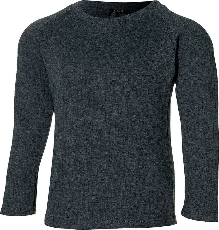 Heatkeeper - Thermo broek/shirt kids - Set - Antraciet - 104/110 - Thermokleding kinderen