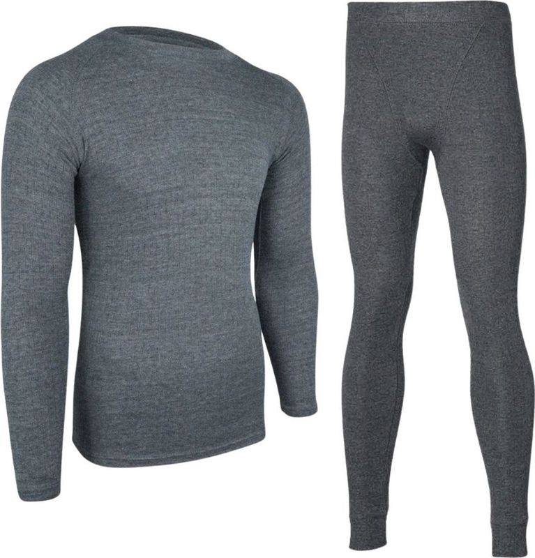 Heatkeeper - Thermo Set - Antraciet - Thermokleding Heren