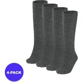Heatkeeper - Kniekousen - Antraciet - Thermo - 4-Paar