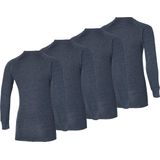 Heatkeeper - Thermo Shirt - Antraciet - 4 Stuks