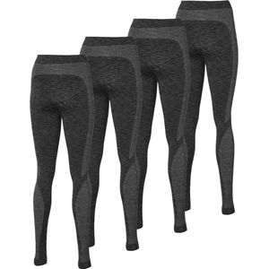 Heatkeeper - Thermobroek dames - Zwart - 4-Stuks - Premium kwaliteit - Thermolegging dames