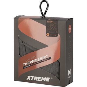 Xtreme - Dames thermo broek/shirt - Premium - Set - Multi Grijs - Thermokleding dames