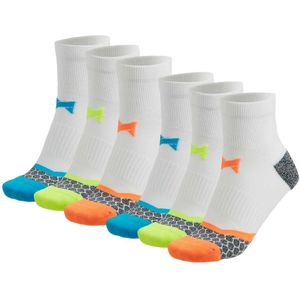 Xtreme - Hardloopsokken - Unisex - 6-Pack - Wit - 35/38 - Hardloopsokken heren - Hardloopsokken dames