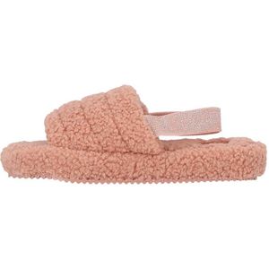 Apollo - Pantoffel Slipper - Dames - Grijs - Teddy - Instap