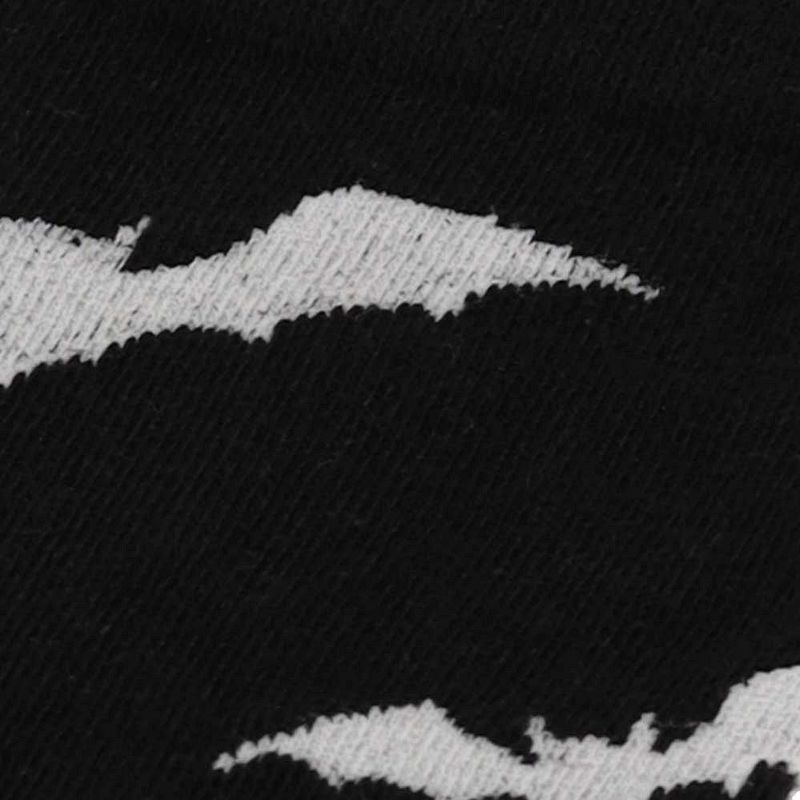 Apollo Party - Kniekousen - Zwart/Paars - Zwart/Oranje - Katoen/Polyester/Elastaan