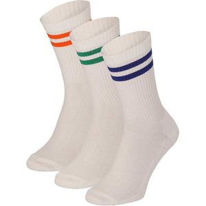Apollo (Sports) Sportsokken Unisex Multi Stripes/41 3 Pack