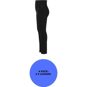 Heatkeeper - Thermolegging - Zwart - Thermokleding Kinderen - 4 Stuks