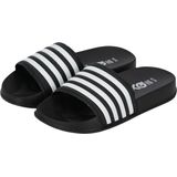 XQ-Footwear - Sportieve Slippers - Zwart/Wit - Badslippers Kinderen