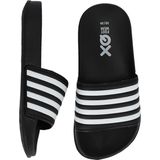 XQ-Footwear - Sportieve Slippers - Zwart/Wit - Badslippers Kinderen