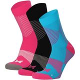 Sport compressie quarter sokken - 6-Pak - Unisex - Voordeel