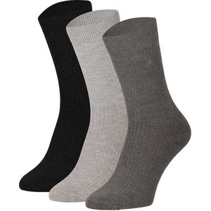 Apollo - Bamboe Sokken - Zwart - 3-Pak - 72% Bamboe