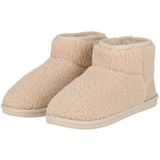 Apollo - Dames Pantoffels - Bruin - Fake Fur Voering - Sloffen Dames