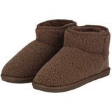 Apollo - Dames Pantoffels - Bruin - Fake Fur Voering - Sloffen Dames