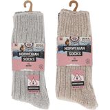 Apollo - Noorse Wollen Sokken - Assorti - 6-Pack - Unisex