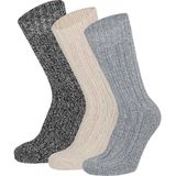 Apollo - Noorse Wollen Sokken - Multi Roze - 6-Pack