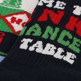 Apollo - Kerst Sportsokken - Unisex - 6-Pack - Fashion Kleuren