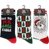 Apollo - Kerst Sportsokken - Unisex - 6-Pack - Fashion Kleuren