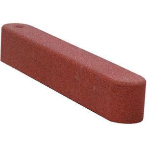 Rubber zandbak rand / opsluitband - 100 x 15 x 15 cm - Rood