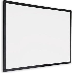 Whiteboard met zwart frame - Magnetisch - 45x60 cm