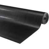 IVOL Rubbermat op Rol - Fijne Ribbel - Dikte 3mm - Breedte 80cm - Zwart
