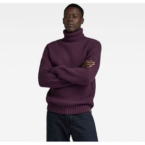 Essential - Gebreide Coltrui - Groen - Wol en Gerecycled Polyester