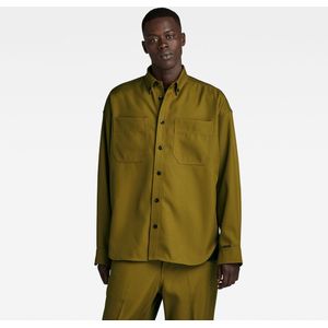 G-star - TP Button Down - Overshirt - Oversized - Lange Mouwen - Gerecycled Polyester