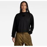 Longsleeve - Effen - Katoen - Opstaande Kraag - Lange Mouw