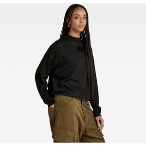 Longsleeve - Effen - Katoen - Opstaande Kraag - Lange Mouw