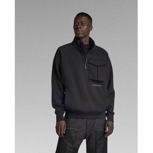 G-star 93- Halve Rits Sweatshirt Grijs Man