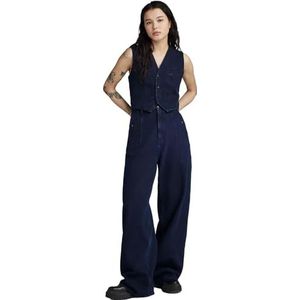 Roos High Loose Jeans, Blauw (Rinsed D24134-c456-082), 29W x 34L