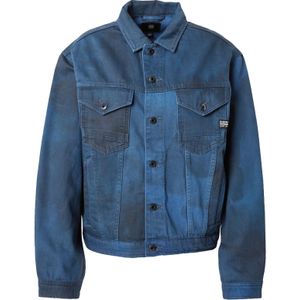 G-STAR RAW Oversized Wmn Jackets voor dames, Meerkleurig (sea blue vintage denim wash gd D23643-D338-G266), XXS