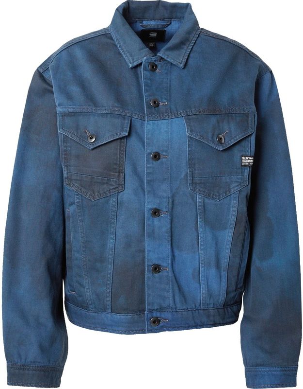 G-STAR RAW Oversized Wmn Jackets voor dames, Meerkleurig (sea blue vintage denim wash gd D23643-D338-G266), XXS
