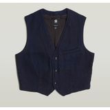 G-Star - D24207-C456-082 Gilet - Blauw - Katoen