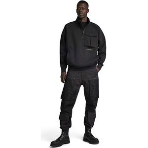 G-star 3d Pm Cuffed Trainer Relaxed Tapered Fit Cargo Pants Zwart 30 Man