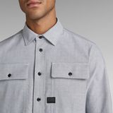 G-Star - D23583-C895-C760 - Overhemd - Grijs - Katoen - Lange Mouwen