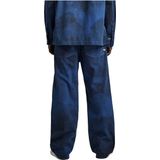 Jeans - Relaxte Snit - Middelhoge Tailleband - Wijde Pijpen - Klinknagels