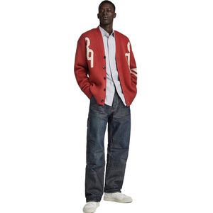 Vesten - V-hals - Motiefprint - Wol - Lange Mouw