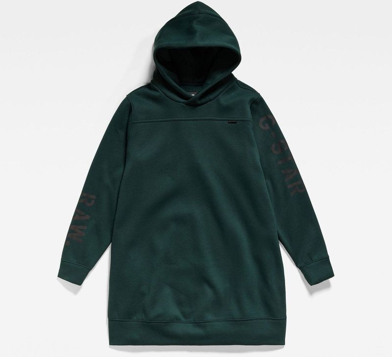 G-star - Graphic - Korte Jurk - Met Lange Mouwen - Oversized Fit