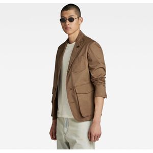 G-star - Cargo Blazer - Regular Fit - Gevoerd - Knoopsluiting - Lange Mouwen