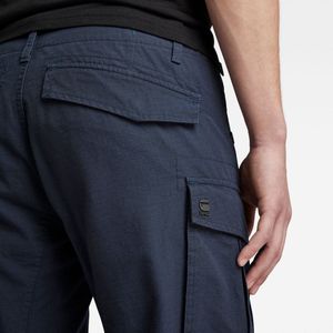 Rovic - Zip 3D-broek - Cargobroek - Groen - 97% Katoen, 3% Elastaan