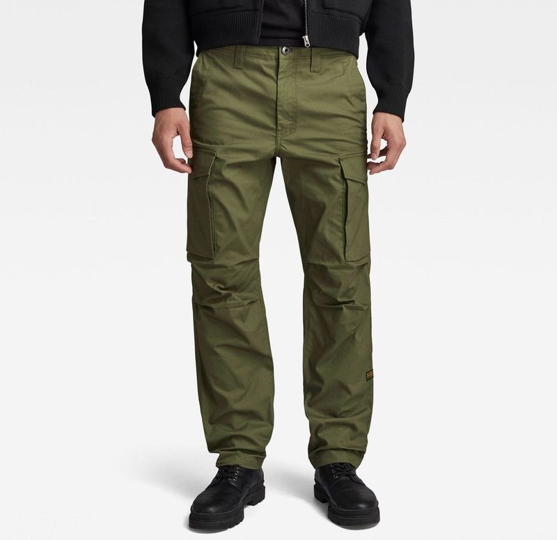 G-STAR RAW - Core Regular - Cargobroek - Groen - Shadow Olive D24309-d387-b230