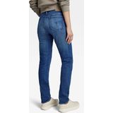 G-STAR RAW - Ace 2.0 Slim Straight - Damesjeans - Blauw - Faded Radiance