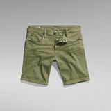 G-Star RAW - Korte Broek - Zwart - Leerachtig Papiermateriaal