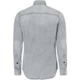 G-Star - D23616-D252-G342 - Slank Denim Overhemd - Blauw - Katoen - Lange Mouwen