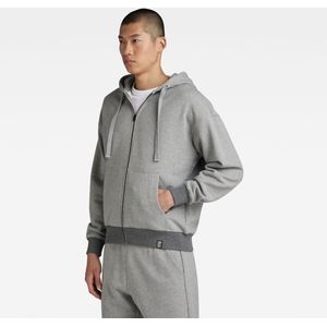 G-STAR RAW Essential Loose Zip Thru Hooded Sweat, Meerdere kleuren (Medium Grey Htr D23489-d395-8073), M